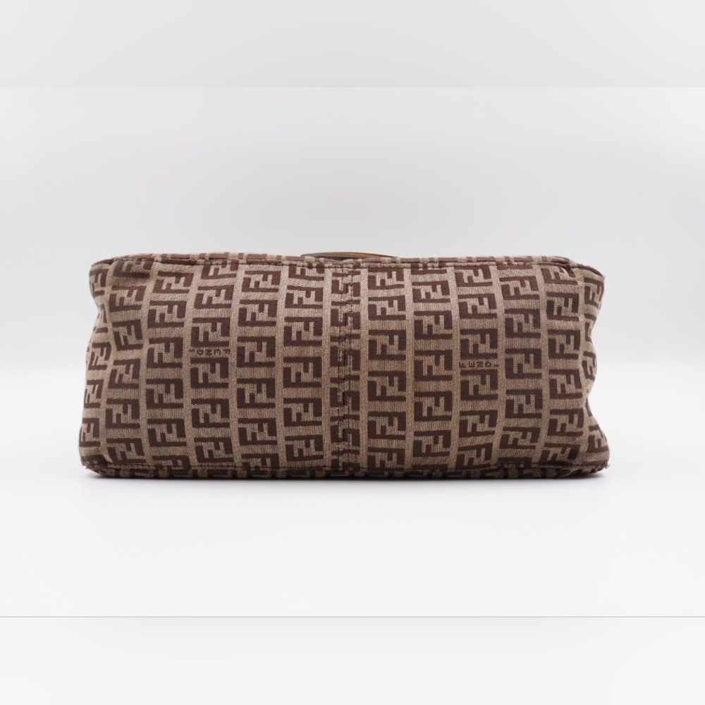 CD39 💖 FENDI Zucchino Mama Baguette - Picture 10 of 13